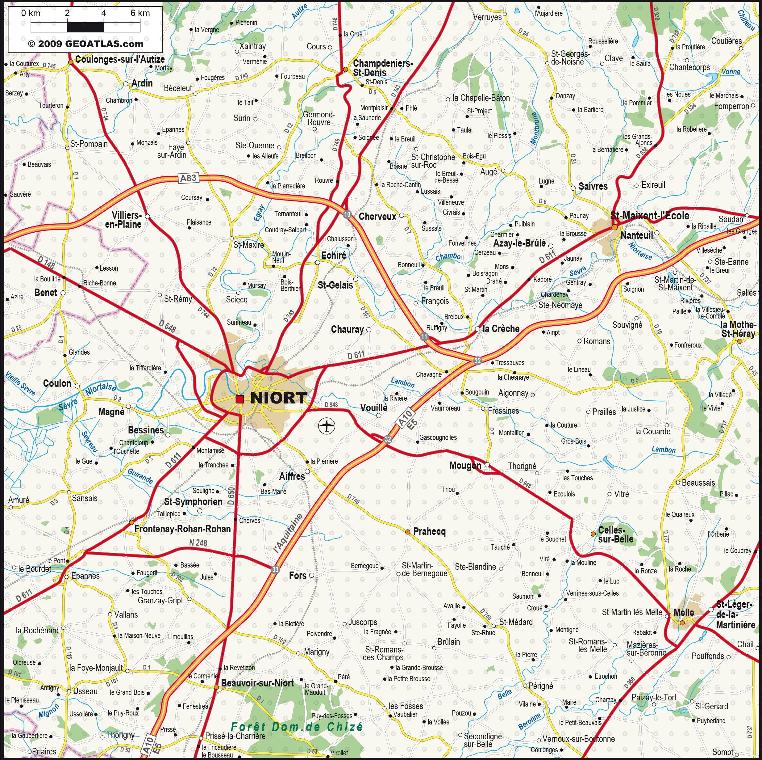 Niort Fr Zone Urbaine Niort 