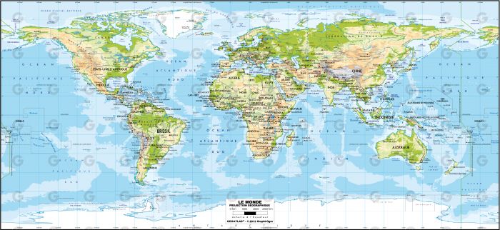 Monde - Geographique