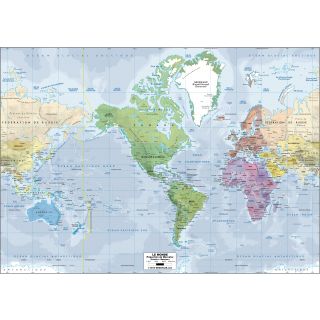 Monde - Mercator Amerique