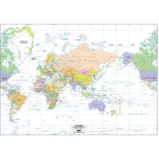 Monde - Mercator Asie