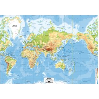 Monde - Mercator Asie
