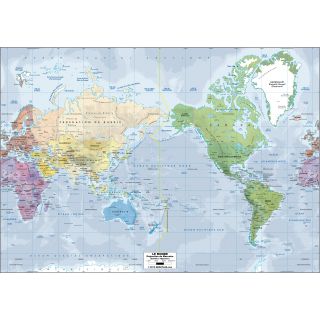 Monde - Mercator Oceanie