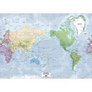 Monde - Mercator Oceania